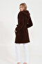 Welsoft Hooded Plush Women's Dressing Gown - 6