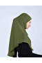 Belted Crepe Turban - Khaki - (St091), (Id 2909126) - 4