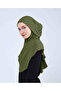 Belted Crepe Turban - Khaki - (St091), (Id 2909126)