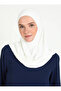 Çeneli Spor Micro Scarfs Hijab - Cream - (St026), (Id 7802605) - 3
