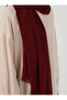 شال قماش شيفون Hijab Premium - St 100 أحمر كلاريت - 5