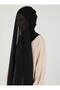 شال قماش شيفون Hijab Premium - St 100 أسود - 2