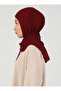 شال قماش شيفون Hijab Premium - St 100 أحمر كلاريت - 4