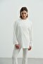 Wide Sleeve Oversized 2-Pack T-Shirt 964 Brown/Ecru - 5