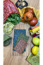 Palm Tree Patterned Fabric Reusable Natural Beeswax (Beeswax) Food Storage Cloth Set of 3