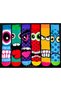 3-Piece Socks Patterned Striped Sports Fun Cartoon Multi-Colored Unisex Men's Women's Socks - 2