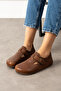 Unisex Genuine Leather Closed Sabo – Natural Cork Sole Shoes with Anatomical Arch Support - 6