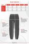 Women's Three Thread Knitted Sweatpants with Elastic Waist and Leg Jogger - 8
