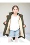 Girl's Winter Coat - Long Winter Canvas Coat - Thick Winter Coat - Puffer Hooded Coat - 3