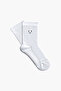 Ecru Panda Patterned Socks
