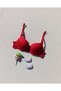 Push up Padded Red Micro Bra - 5