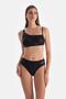 Black One Shoulder Bikini Top - 4