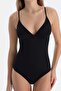 Black Triangle Swimsuit - 5
