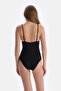 Black Triangle Swimsuit - 2