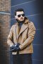 Tuci Aldrin Slim Fit Leather Jacket