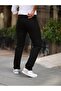 Men's High Waist Loose Cut Pipe Leg Denim Pants Regular Fit Jean - 3