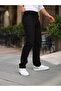 Men's High Waist Loose Cut Pipe Leg Denim Pants Regular Fit Jean - 2