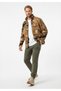 Men's Brooks Relaxed Fit Zip-Up Thick Fleece Jacket Camouflage - 3