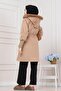 Buy Internal Tunnel K Hooded Cap-Camel - 5