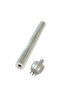 Leather Punching Stapler - Handheld Percussion with Hammer - 1 Pcs 3 Punch Tip and 1Pcs Percussion Stick Set