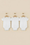Organic Short Sleeve 100% Cotton Ribs Fabric Basic Baby Girl and Boy 3-Piece Bodysuit