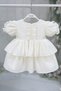 White Fisto Girl's Baby Lace Cotton Evening Dress Mevlüt Dress - 3