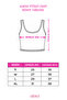 Women's Cotton Camisole Halter Neckline Thick Strap Crop White Black Gray 3 Pack - 8