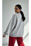 New Year New Year's Eve Printed Black Oversized Sweatshirt - 4