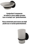 Bathroom Accessories Three-Tier Corner Paper Holder Towel Rack Soap Dish Brush Holder Robe Hook Set - 2