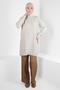 KNIT PATTERNED KNITWEAR TUNIC 44118 - 3