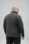 Non-Pilling Anti Pilling Men's Plus Size Fleece Coat - 2