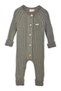 Knitwear Unisex Ribbed Jumpsuit Khaki - 2