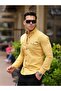 Men's Slim Fit Striped Denim Shirt - 6