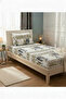 Patterned Single Elastic Sheet Set (Set) - 4