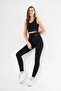 High Waist Lycra Recovery Leggings Crop Set