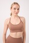 Women's Seamless Halter Neck Sports Bustier