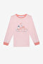 Cotton Girls Woodland 2-Piece Multicolor Pajamas Set - 3