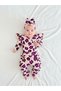 Bloomia Baby Girl Luxury 100% Cotton Ruffled Bodysuit Pants Ribbed Set - 2