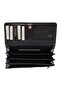 Black Genuine Leather Women's Wallet - S1Cb00005584-B06 - 3