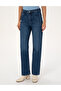 Blue High Waist Flare Fit Jean Trousers 50307818-Vr036 - 2