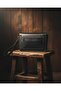 Real Leather Handmade Black Handbag Clutch (21X13X5 cm) - 2
