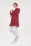 Cat Figure Embroidered Cotton Tunic - 40450 - 2