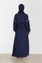 EMBROIDERY DETAIL HIDDEN BUTTONED BIRDLE DRESS 42387 - 4