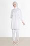Stone-Detail Tunic with Volants 42505 - 2