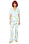 Women's Cotton Floral Pattern Pajamas Set Comfortable Fit Long Leg Modern Style Quality Craftsmanship - 5