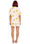 Women's Cotton Knitted Pajamas Set Duck Pattern Short Sleeve Regular Fit Modern Style Special Design - 5