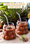 1 كوب زجاجي مطرز بالعنب - كوب تقديم القهوة والماء والمشروبات الغازية - 3
