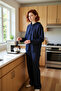 Women's Hooded Pajamas Set Comfortable Fit Knitted Fabric Durable Material Trend Design - 2