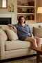 Women's V-Neck Short Sleeve Cotton Muslin Pajamas Set Distinguished Material Perfect Fit Special Design