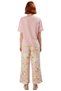 Women's Cotton Floral Pajamas Set Comfortable Home Wear Set Carefully Selected Modern Style - 6